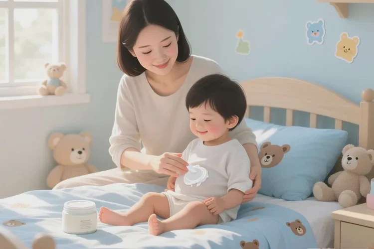 少儿肚子上经常起湿疹可以根治吗(图1)