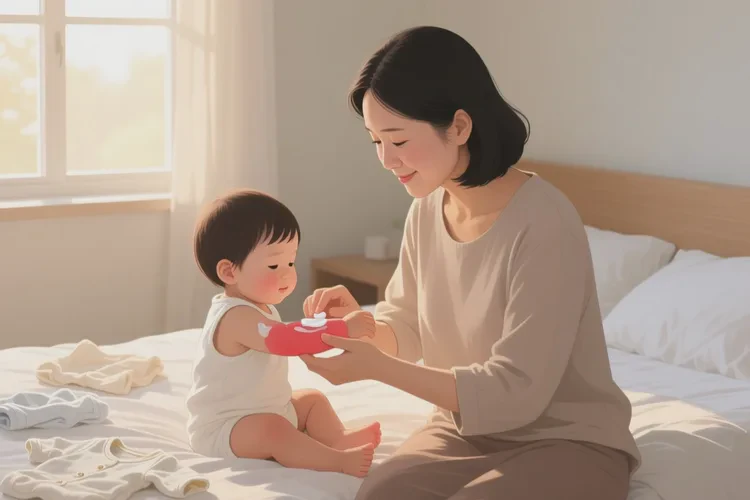 儿童手臂容易起湿疹可以根治吗(图1)