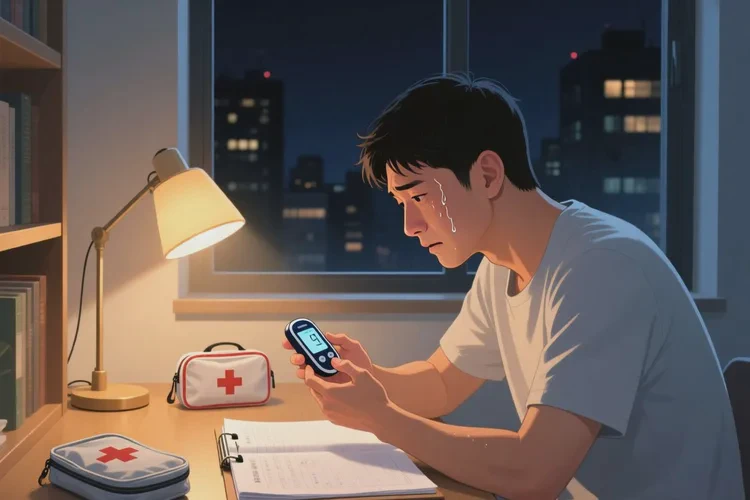 29岁晚上血糖24.7是怎么回事(图1)