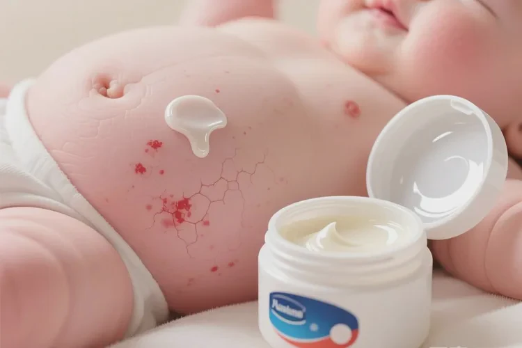 婴儿肚子上偶尔长湿疹可以根治吗(图2)