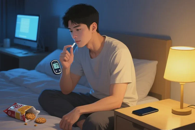 29岁晚上血糖12点8是怎么回事(图1)