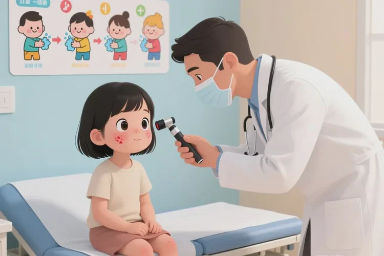 小孩脸上出现湿疹可以根治吗(图2)