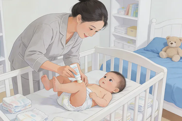 婴幼儿屁股上出湿疹可以根治吗(图1)