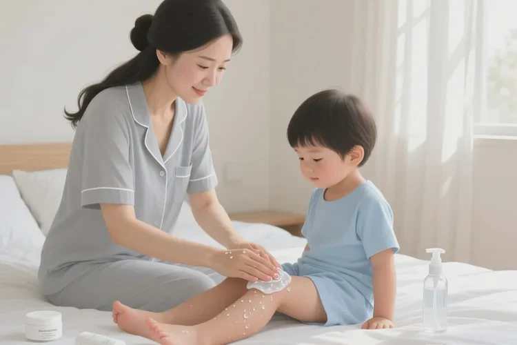 儿童大腿上容易起湿疹可以根治吗(图1)