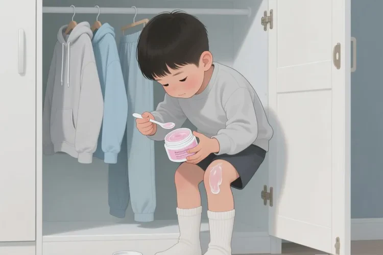 儿童小腿上有湿疹可以根治吗(图3)