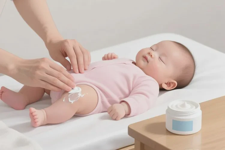 婴儿大腿上起湿疹可以根治吗(图2)