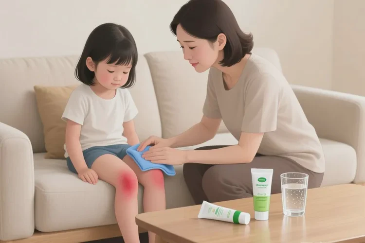 儿童大腿上偶尔起湿疹可以根治吗(图3)