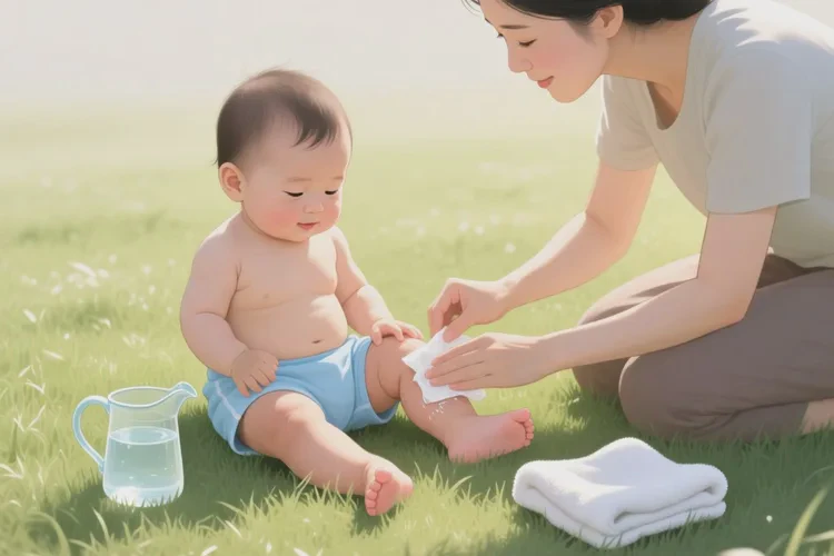 婴儿小腿上偶尔长湿疹可以根治吗(图4)