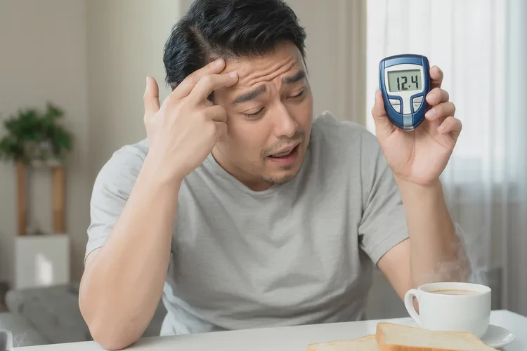 32岁早上空腹血糖12点4是怎么回事(图1)