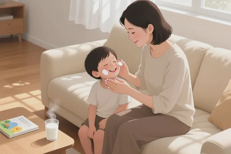 少儿面部容易长湿疹可以根治吗(图1)