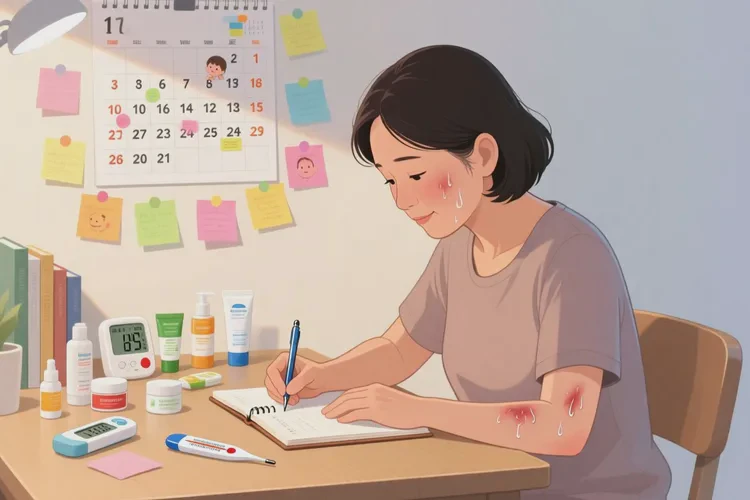 小孩肚子上偶尔起湿疹可以根治吗(图4)