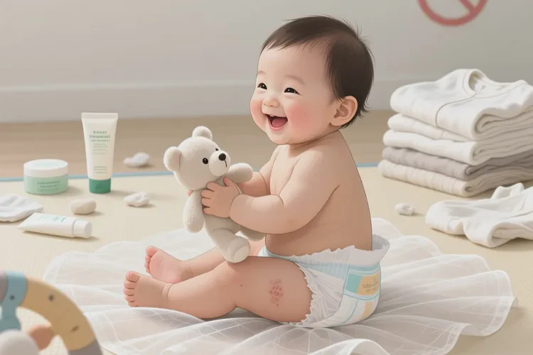 少儿屁股上出现湿疹可以根治吗(图2)