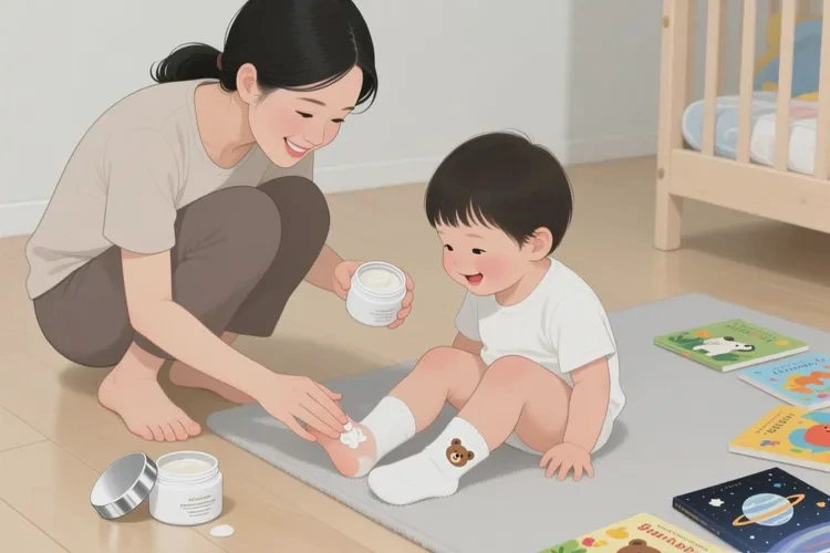 小孩脚上偶尔长湿疹可以根治吗(图1)