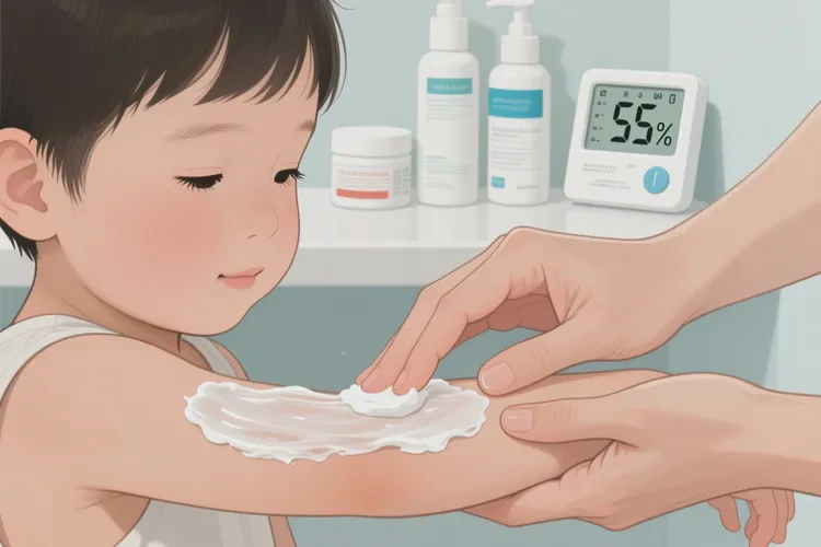 孩子手臂经常长湿疹可以根治吗(图2)