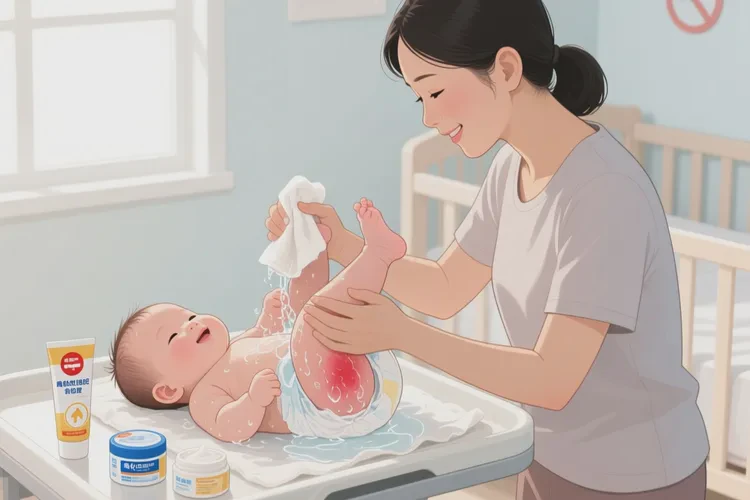 婴儿屁股经常起湿疹可以根治吗(图1)
