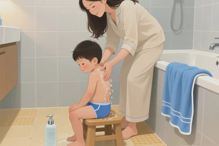 小孩肚子上经常起湿疹可以根治吗(图2)