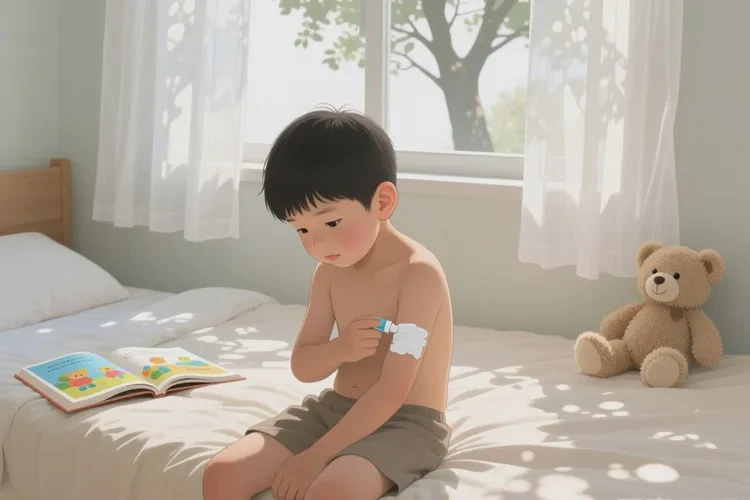 儿童手臂容易长湿疹可以根治吗(图2)