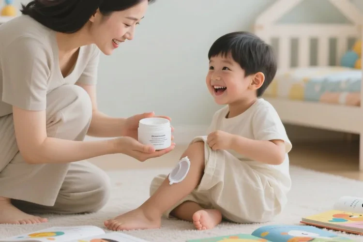 孩子大腿上出现湿疹可以根治吗(图2)