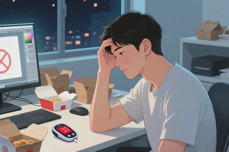 30岁餐后血糖18.5是怎么回事(图1)