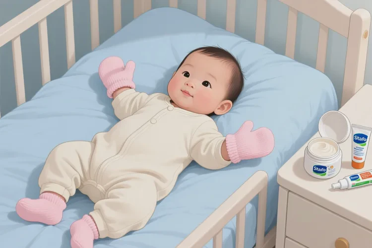 婴幼儿脸上有湿疹可以根治吗(图1)