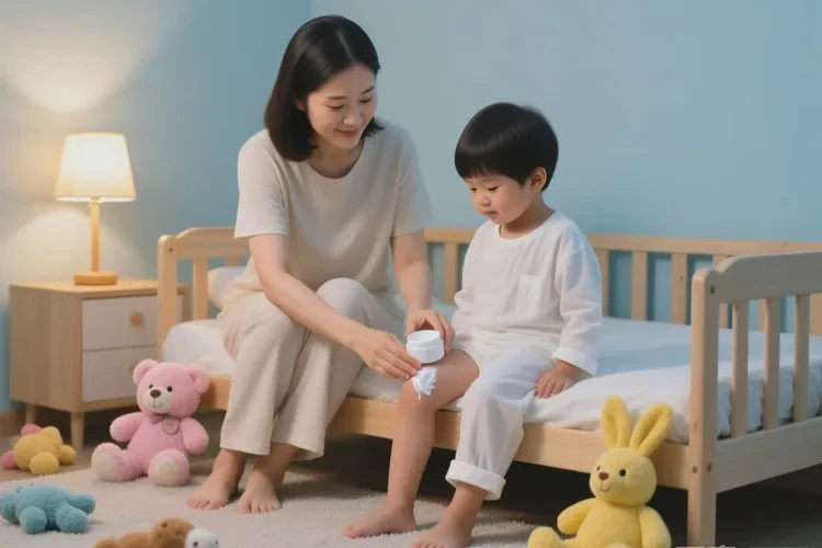 小孩大腿偶尔起湿疹可以根治吗(图1)