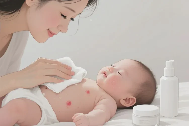 婴幼儿肚子上偶尔起湿疹可以根治吗(图2)