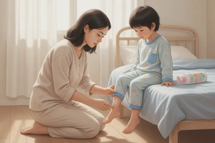 少儿小腿起湿疹可以根治吗(图1)