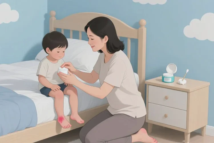 少儿脚上长湿疹可以根治吗(图1)