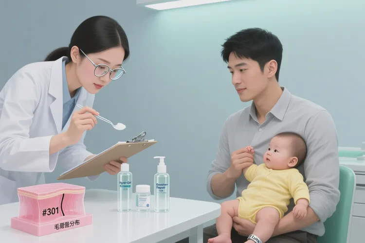 小孩小腿上有湿疹可以根治吗(图1)