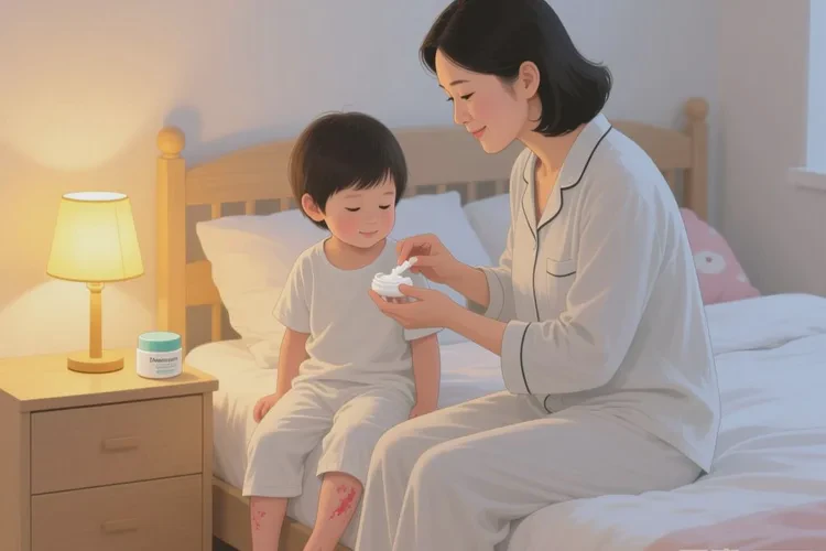 孩子大腿上经常起湿疹可以根治吗(图1)