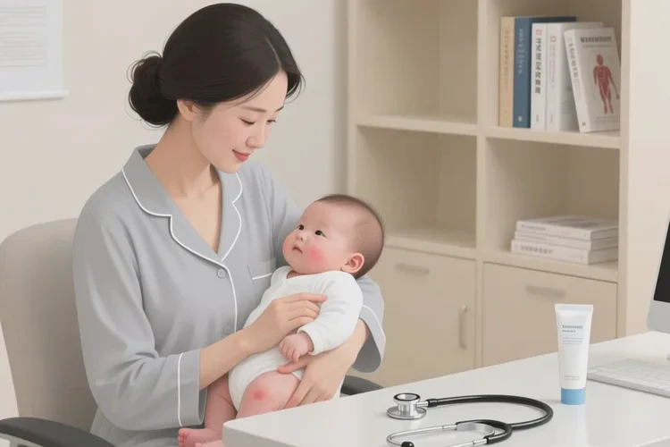 婴幼儿手臂上经常长湿疹可以根治吗(图1)