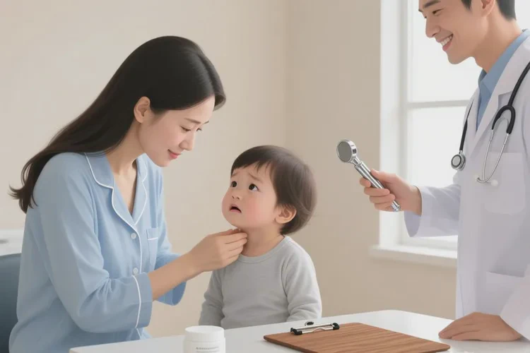 小孩脖子有湿疹可以根治吗(图1)