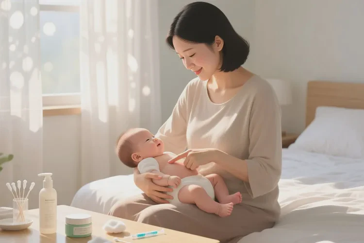 小孩肚子出湿疹可以根治吗(图1)