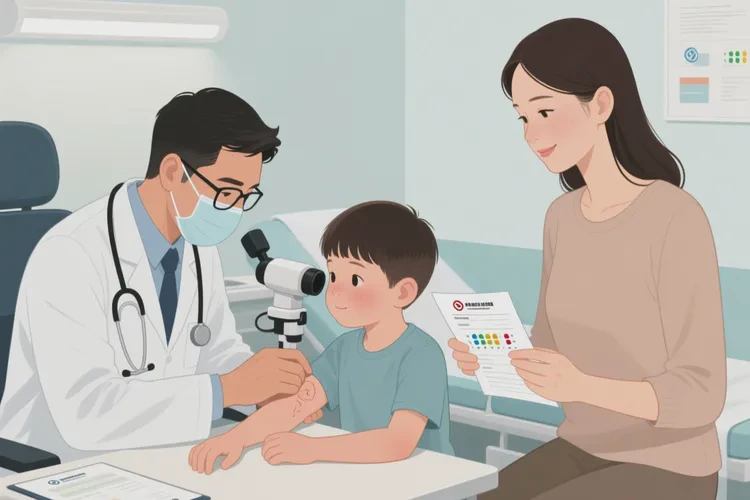 孩子手臂经常长湿疹可以根治吗(图4)