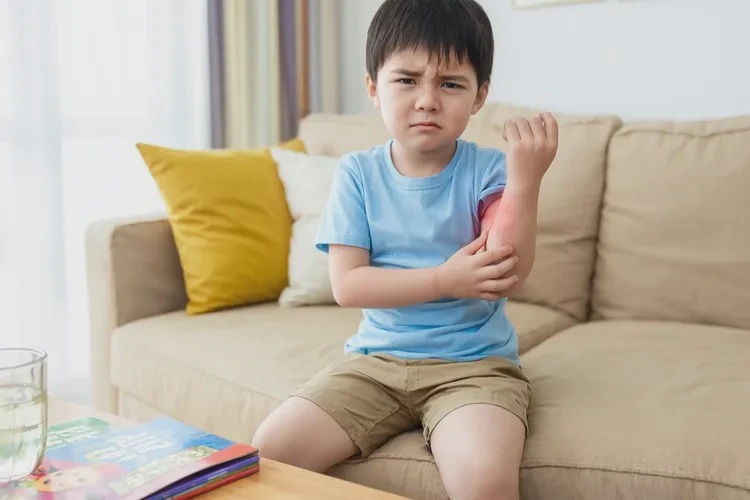 少儿大腿长湿疹能够根治吗(图1)