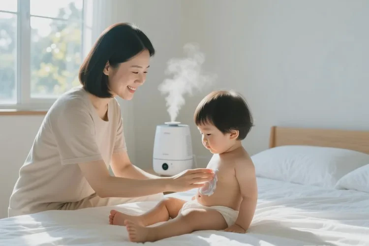 儿童肚子偶尔长湿疹可以根治吗(图1)