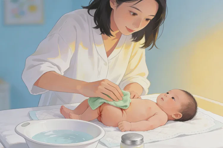 少儿屁股偶尔起湿疹可以根治吗(图1)