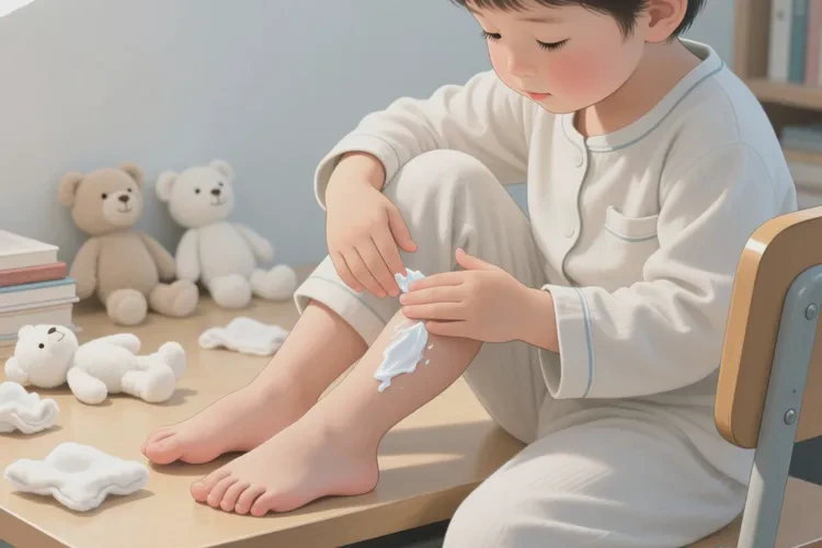 小孩小腿经常长湿疹可以根治吗(图2)