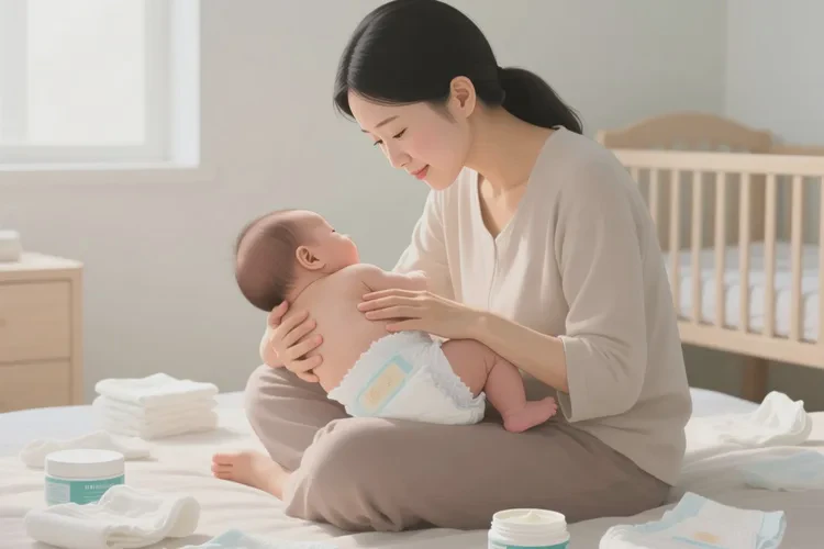 婴儿屁股上经常长湿疹可以根治吗(图1)