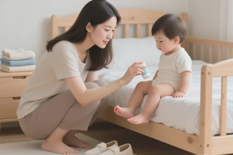 少儿脚上出湿疹可以根治吗(图1)