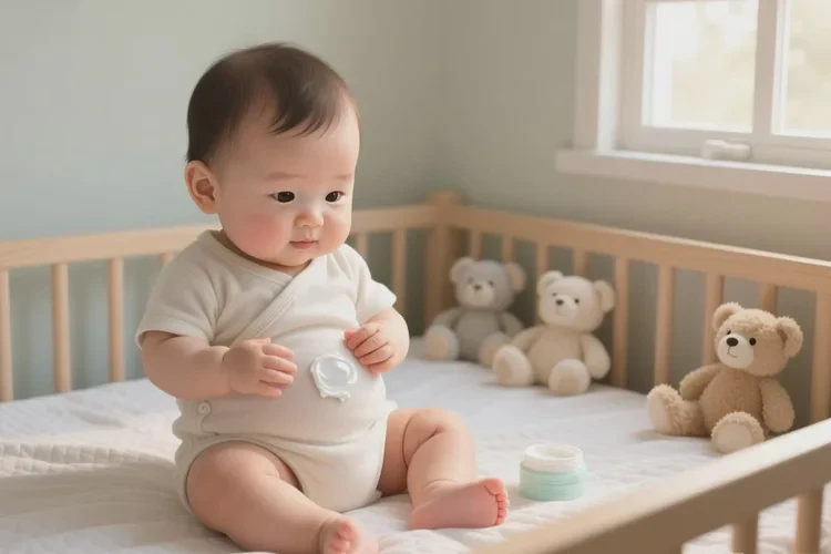 婴儿肚子上偶尔起湿疹可以根治吗(图2)