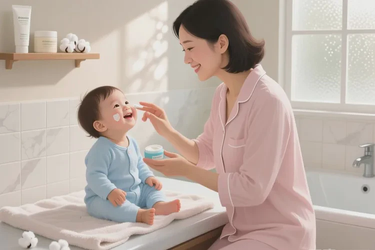 少儿脸上容易起湿疹可以根治吗(图1)