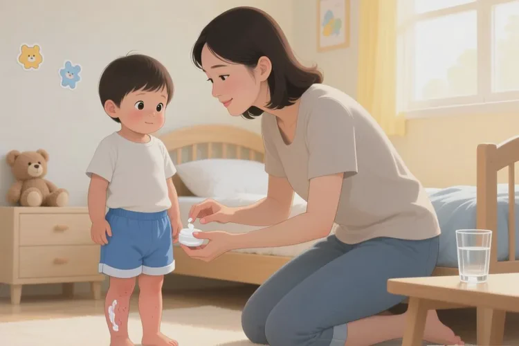 小孩四肢出现湿疹可以根治吗(图1)