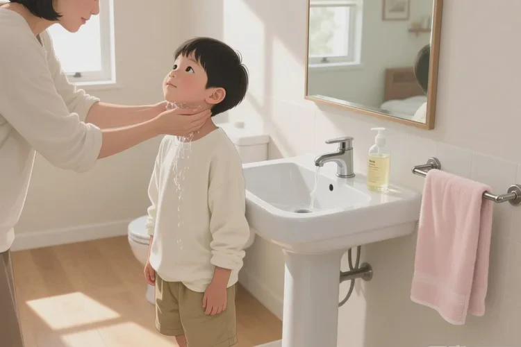 少儿脖子上出湿疹可以根治吗(图2)