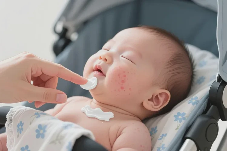 小孩脖子上出湿疹可以根治吗(图2)