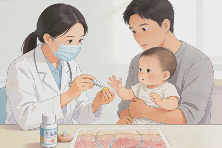 婴幼儿四肢有湿疹可以根治吗(图2)