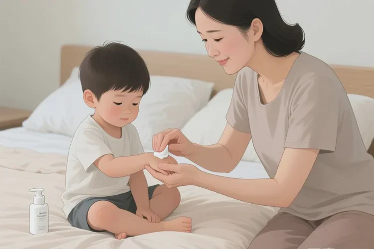 孩子手上偶尔长湿疹可以根治吗(图4)