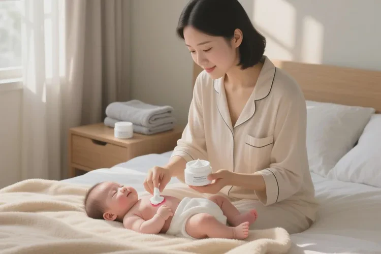 婴儿手臂上起湿疹可以根治吗(图1)