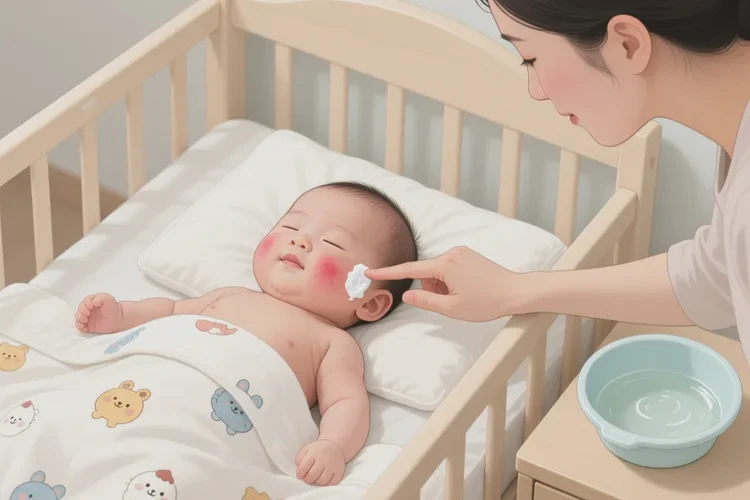 婴儿脖子上出湿疹可以根治吗(图2)