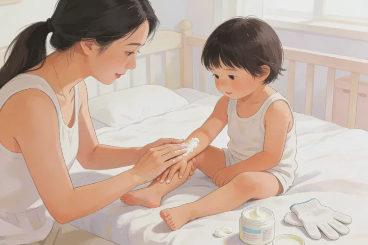 小孩四肢出湿疹可以根治吗(图1)